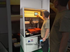 Macchina automatica 18650 della saldatura a punti della batteria di modo di CC con la doppia stazione