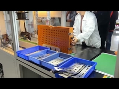 Macchina di saldatura a due lati a otto assi a batteria di litio