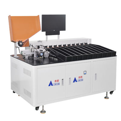 comprare Scansione del codice Computer Screen Battery Cell Sorter 10 Channel 18650 Battery Cylindrical Sorting Machine online manufacture