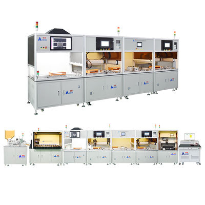 Linea di assemblaggio del pacchetto batterie Cella cilindrica Pacchetto batterie al litio