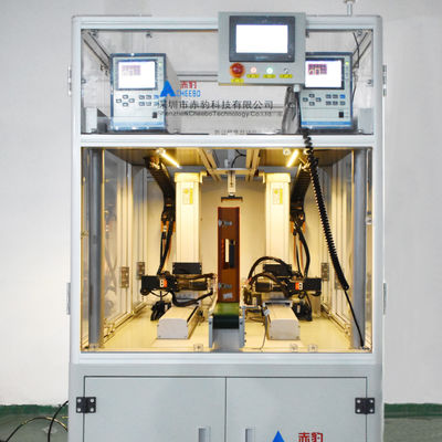 Saldatrice a batteria automatica a 8 assi con testa rotante