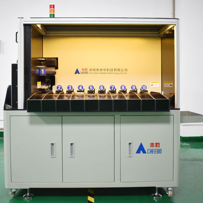 Macchina per la selezione delle celle della batteria Cella cilindrica automatica Cella integrata a dieci marce