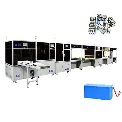 Batteria al litio efficiente Pack cilindrico completamente automatico multifunzionale 18650 Batteria modulo assemblaggio cablaggio