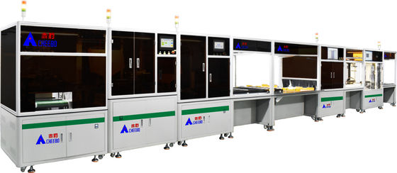 Linea di assemblaggio di batterie al litio cilindriche completamente automatiche personalizzabili ad alta precisione