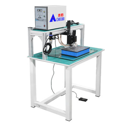 Lithium Ion Battery Pack Welding Machine 18650 21700 26650 32700 Gantry Manual Spot Welding Machine per batterie agli ioni di litio