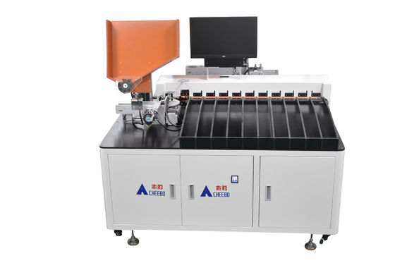 Macchina di selezione delle batterie al litio a cilindro singolo con 10 marce e sistema di selezione automatico dei codici QR 1700*1000*1250MM